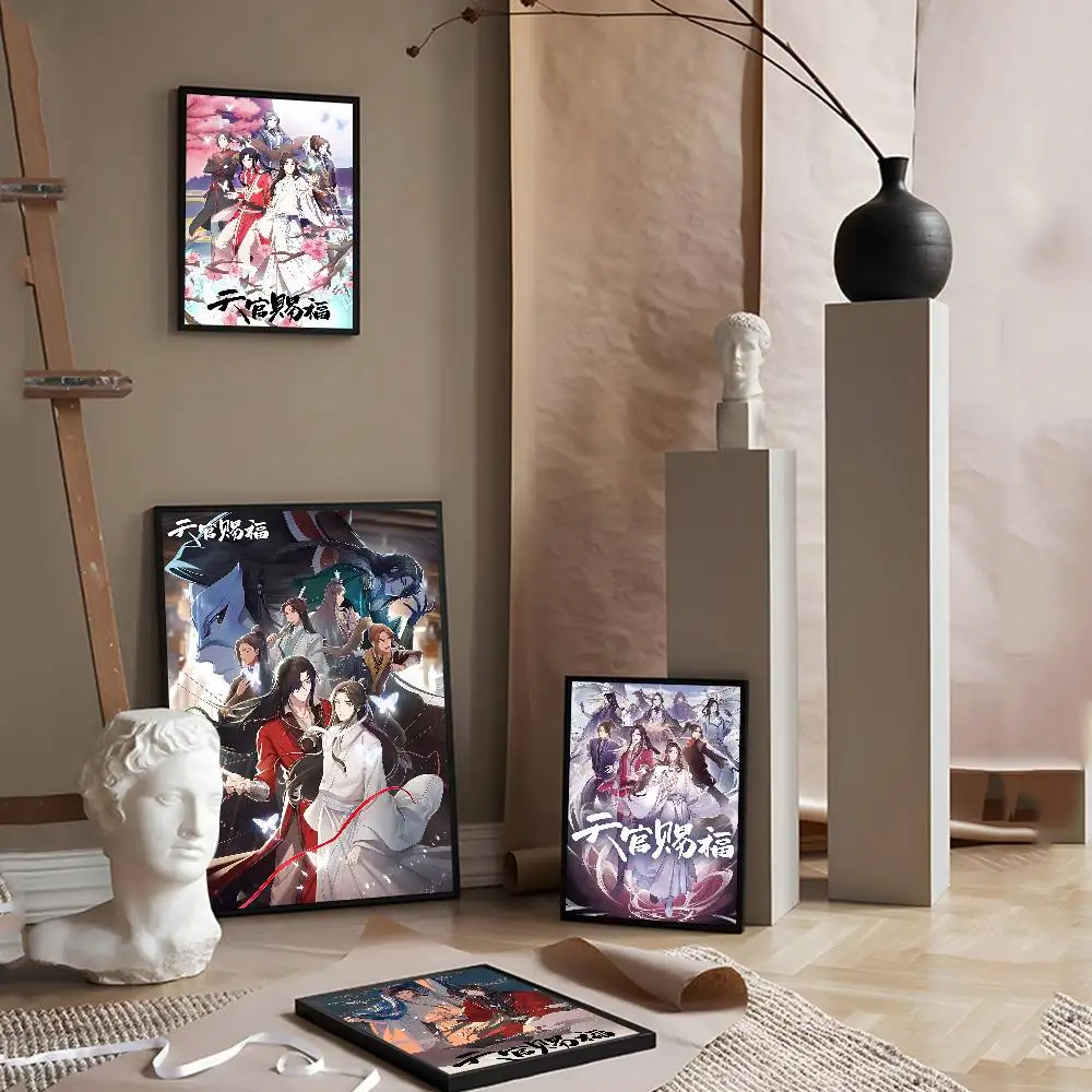 Anime H-Heaven Officials Blessing Good Quality Prints and Posters Waterproof Paper Sticker Coffee House Posters Wall Stickers