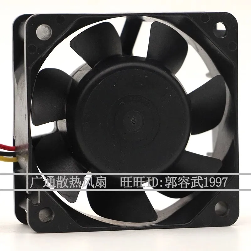 New original 9A0624H4D08 6025 DC24V 0.06A 6CM 3-wire silent frequency converter cooling fan