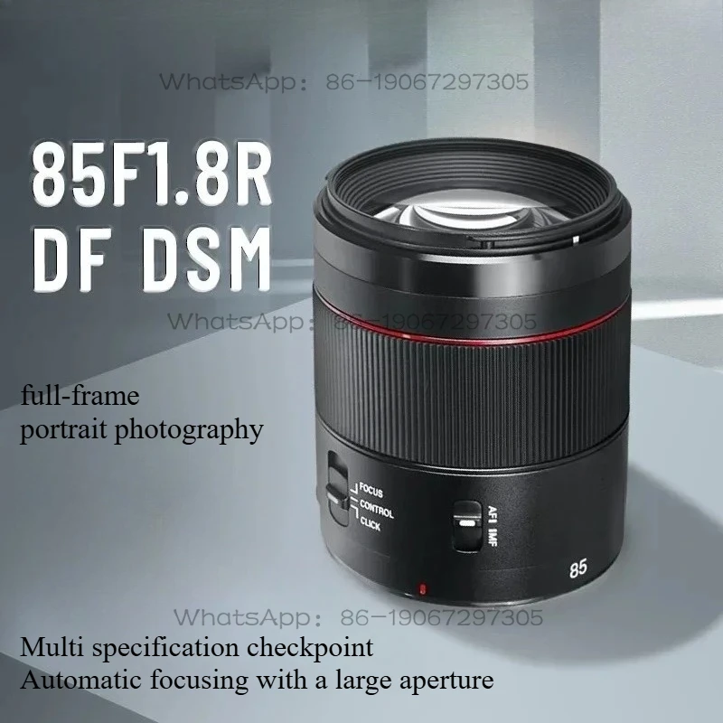 85Mm F1.8R Multi-specification Bayonet Full Frame Size Micro-single Camera Autofocus Medium Telephoto Fixed Focus Lens