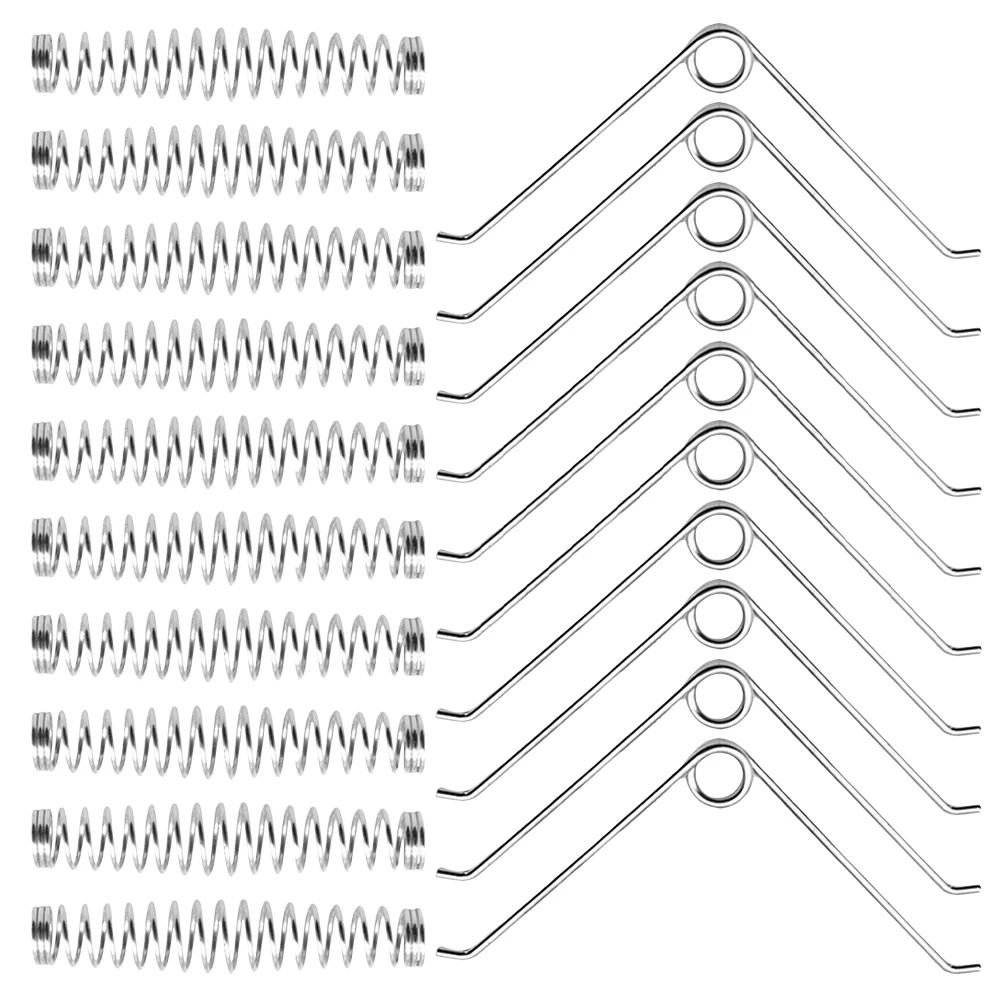 

20pcs Pruner Spring Accessories Stainless Steel V Shape Springs for Garden Shears Scissors Replacement Parts Hand Tools