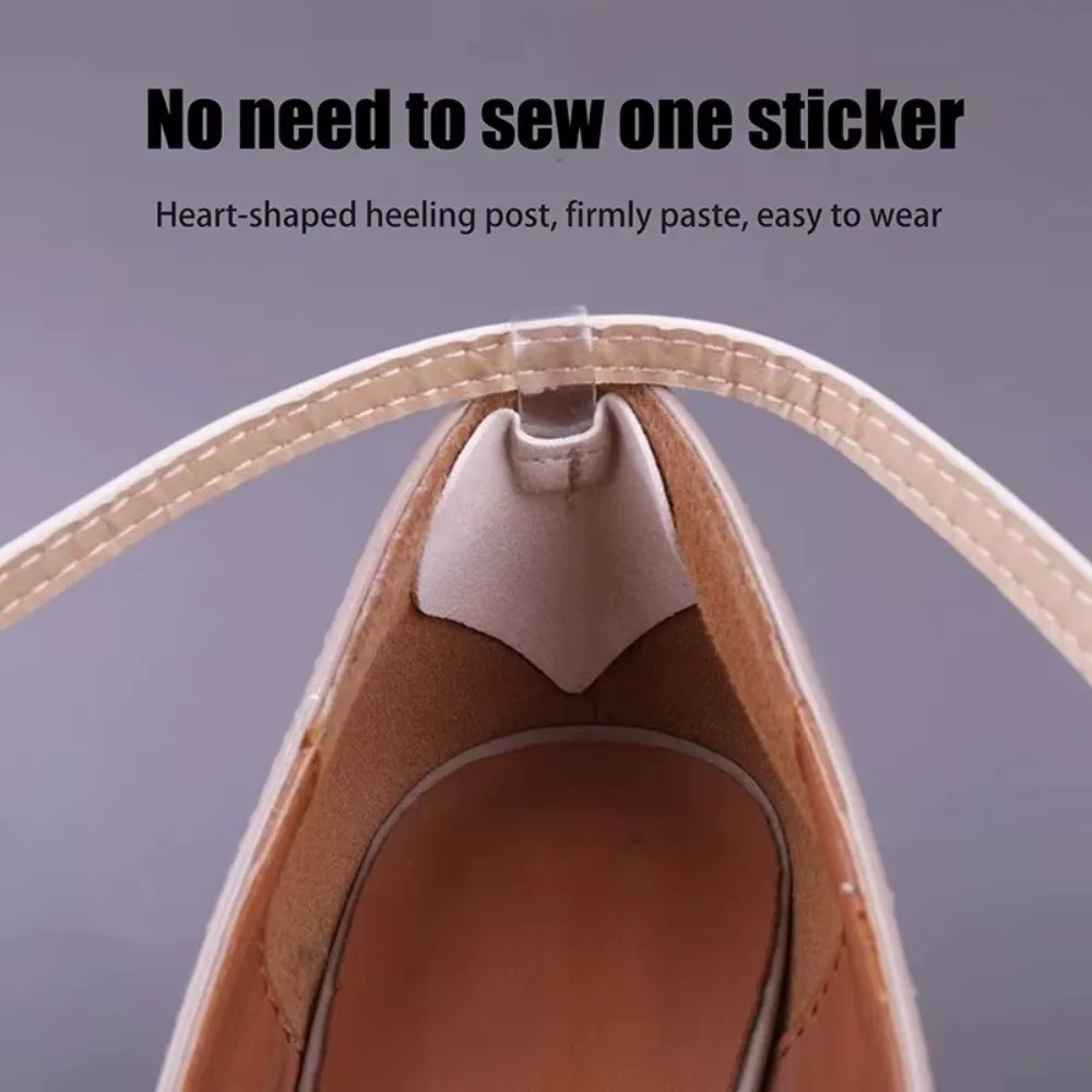 1pair PU Leather Detachable Shoe Straps Metal Buckle Anti-drop Heel High Heels Shoelace Adjustable Straps