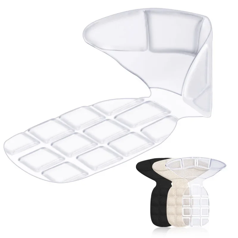 Silicone Gel Heel Adesivos para Mulheres, Almofada Protetora, Sapato Insere Grips, Anti-Dor Heel Pads, Evitar o Deslizamento do Salto Blister