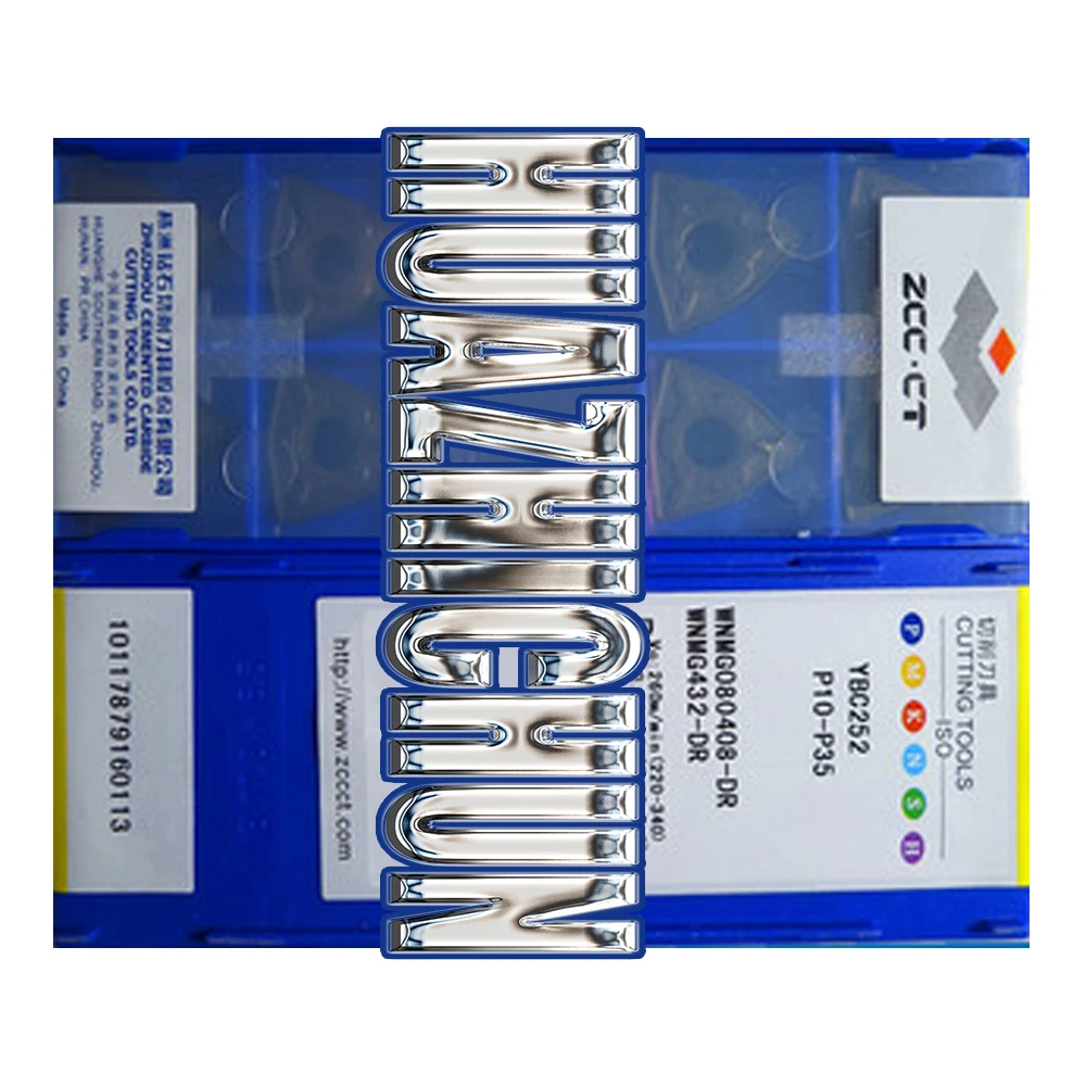 WNMG080408 080412-DR YBC251 YBC252  Inserts 100% Original High Quality External Turning Tool Carbide Insert For Stainless Steel