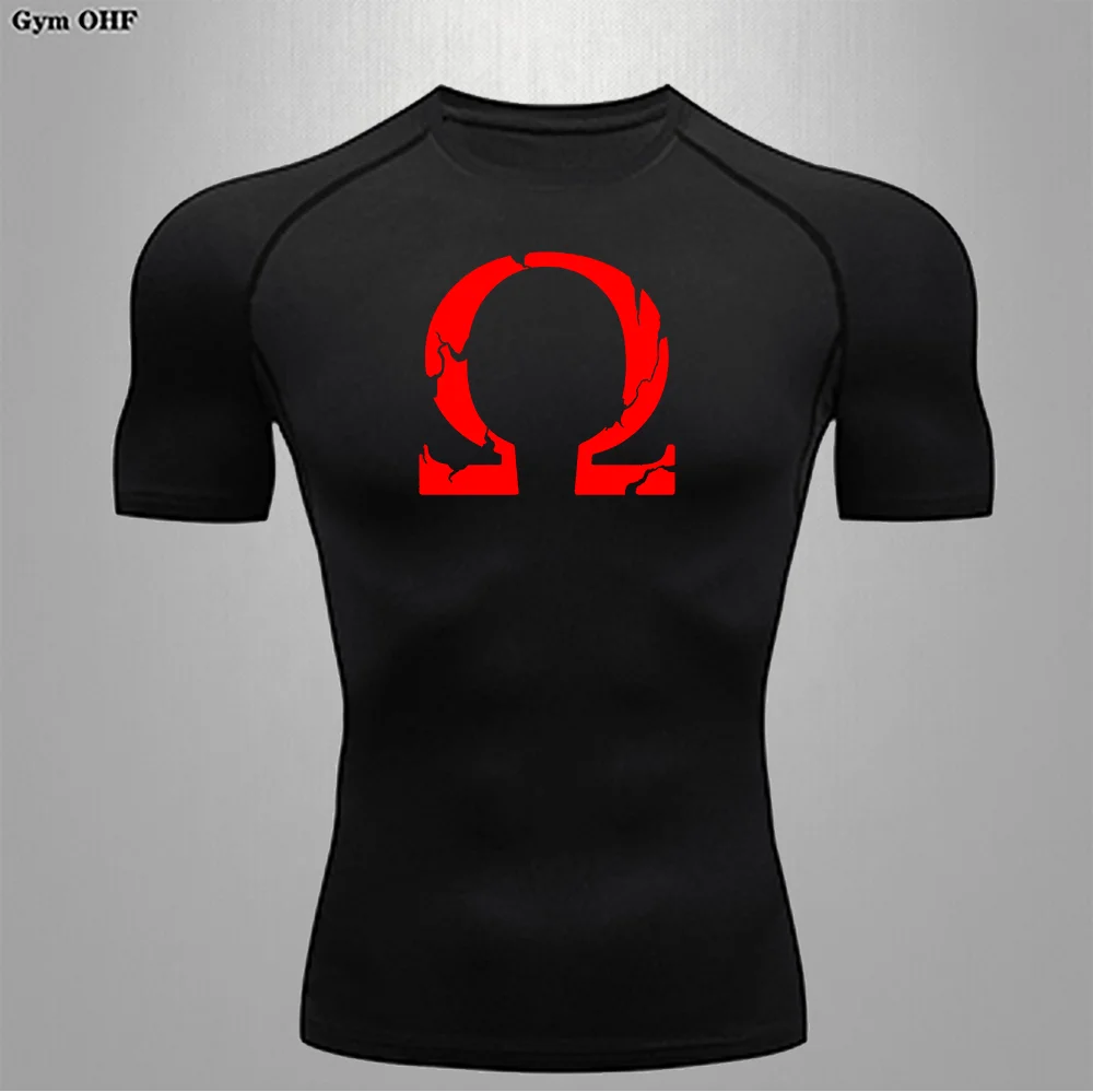 Man Shaping Tight Fitting T shirt Men Sports Lycra Slim Fit Shirt Fitness Gym Running Breathable Comfortable Milk Silk T shirts