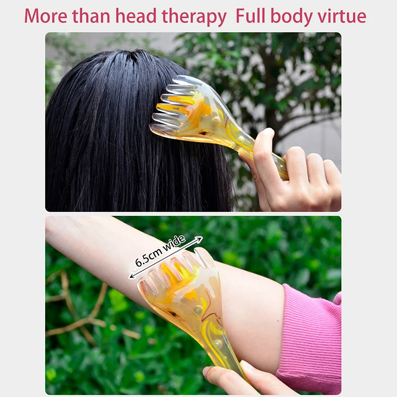 

Массажер для головы с пятью/шестью когтями, кожи головы, Гуа Ша, массажная палочка для тела, шеи, ног, традиционная китайская медицина, инструмент для релаксации