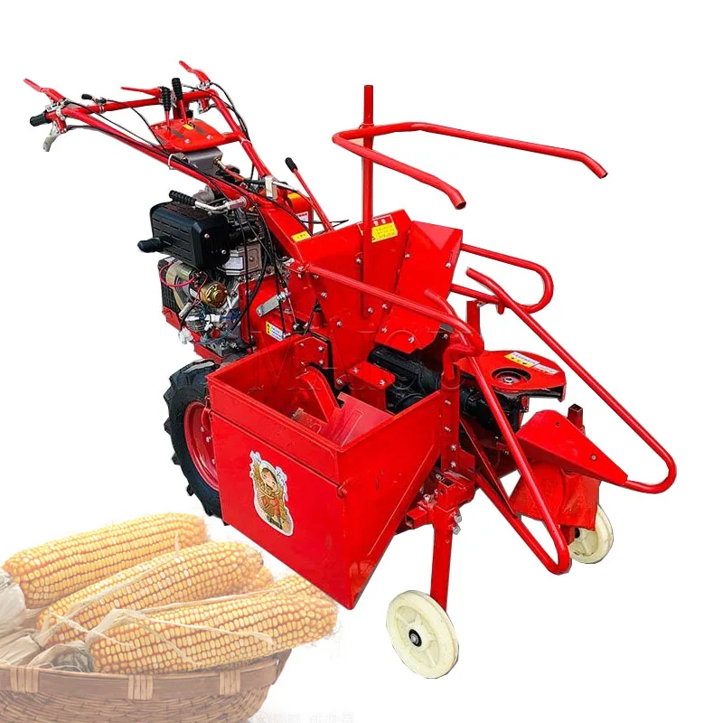 

Agriculture Small Maize Combine Harvester Mini Diesel Driven Corn Harvester For Sale