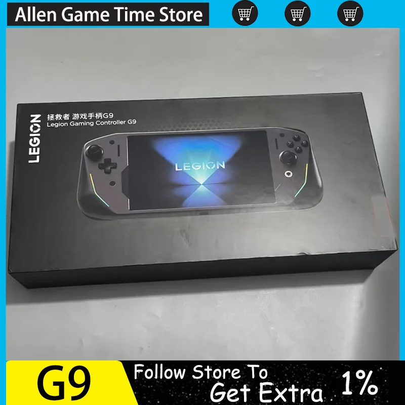 وحدة تحكم لاسلكية Legion G9 Gamepad مع عصا تحكم عالية الدقة من النوع C توصيل مباشر 200K للكمبيوتر اللوحي Y700 2/3/4Th مخصصة