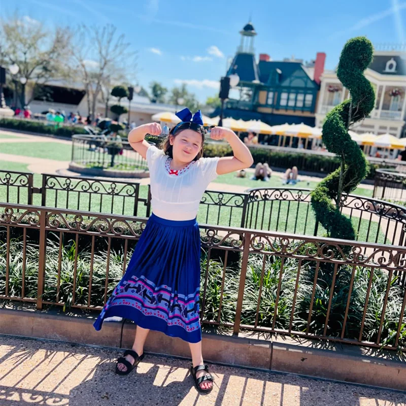 أزياء لويزا التأثيرية للفتيات فستان الأميرة الطويل الأنيق من الدانتيل للأطفال من إنكانتو للهالوين ملابس تنكرية لحفلات أعياد الميلاد