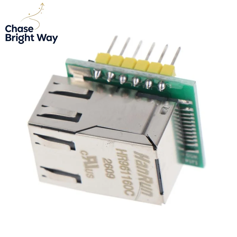 Industrial Grade USR-ES1 W5500 Chip SPI to Ethernet Converter Anti-interference LAN Adapter for IoT Communication