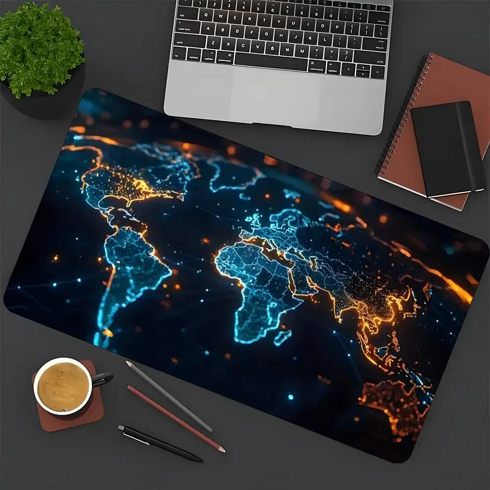 

Большой коврик для мыши, офисный коврик, резиновый противоскользящий коврик для мыши в стиле ретро, настольный коврик, аксессуары для ПК, настольные аксессуары.