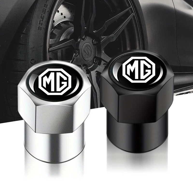 4 قطعة سيارة الإطارات صمام ينبع غطاء الإطارات غطاء صمام ل MG 7 6 5 ZS MG4 EV واحد Cyberster HS MG3 EZS GT GS 3SW MARVEL-R العقرب هاكتور #1