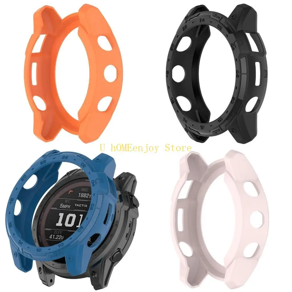 

B0KF Watch TPU Protector Shell for Enduro2/Tactix7 Protective Soft Bumper Frame Cover