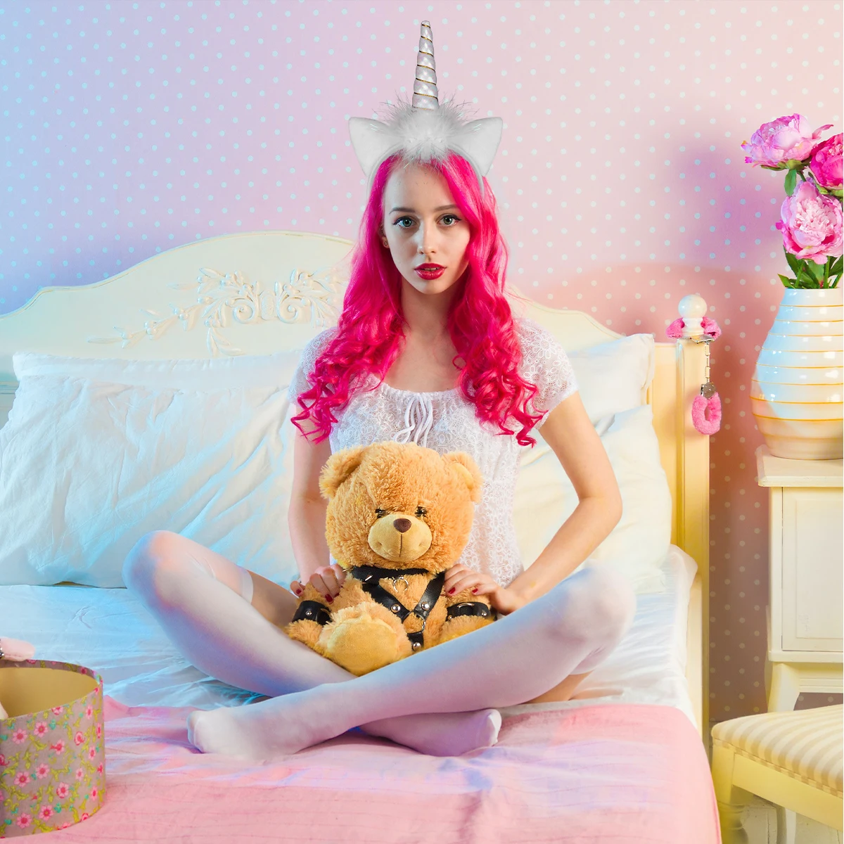 

Повязка на голову с единорогом, светящаяся светодиодная светящаяся повязка для волос для детей, девочек и взрослых, праздничный фестиваль, косплей, инструмент для укладки волос с мультяшными ушками животных