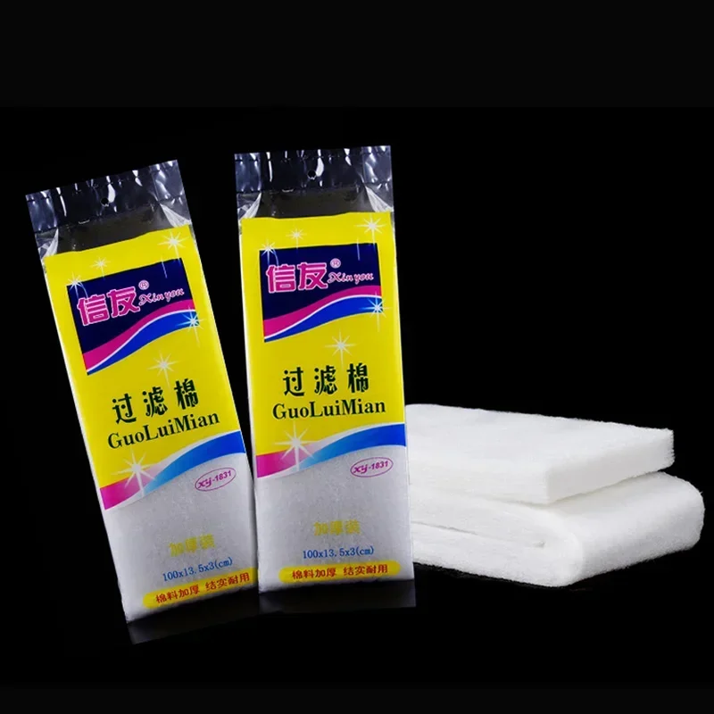 High Quality 100cm White Durable Biochemical Filter Cotton Sponge for Aquarium Fish Tank Biochemical Cotton Foam 1 Pcs