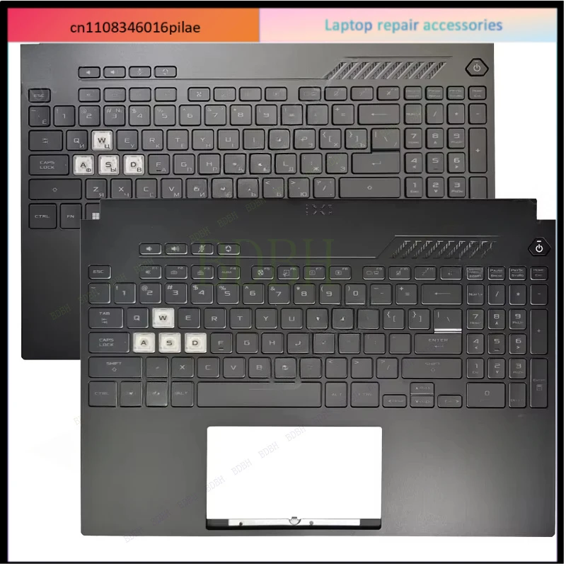 NEW US/ Russian Keyboard For ASUS TUF Gaming FX507 FA507 FX507Z FX507ZM FX507ZR Palmrest Upper Cover Case