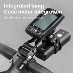 Bike Computer Mount Bicycle Computer Stand Parts Combo Extend Code Table Rack Bicycle Mount Arm Sturdy Non-Slip