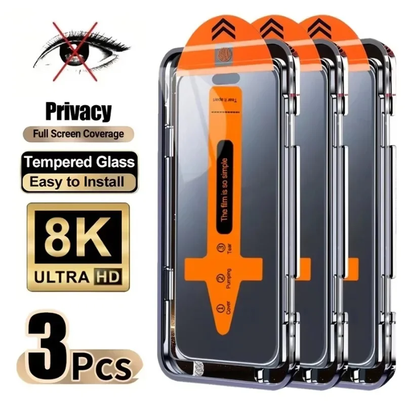 Anti-Peeping Tempered Glass Protective Film For Samsung Galaxy S26 Ultra S25 S24 S23 S22 S20 FE Plus Privacy Screen Protector
