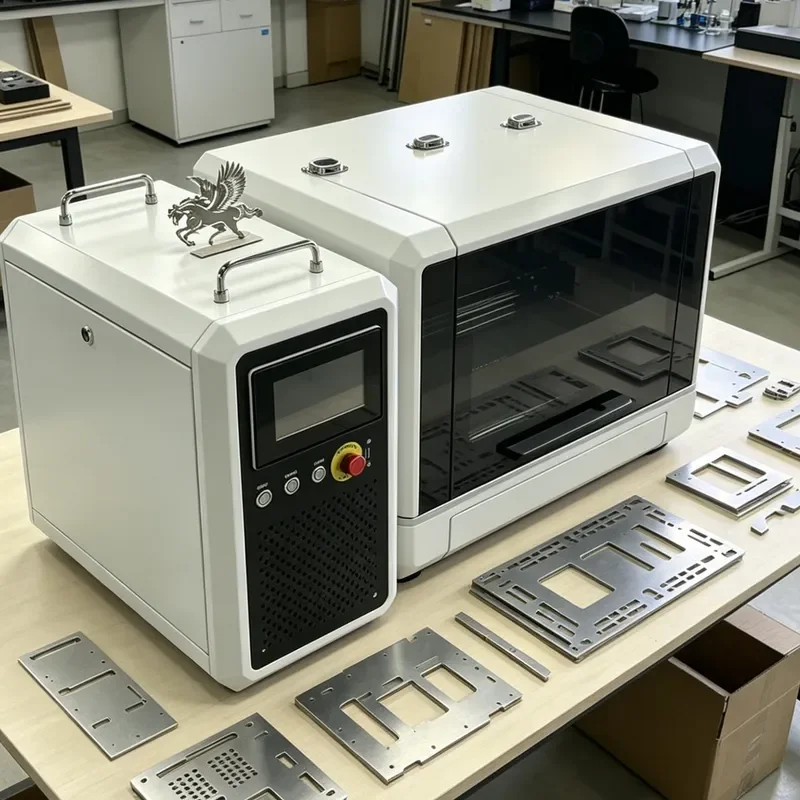 for Mini Desktop Laser Cutting Machine Portable Fiber CNC Engraver Precision Metal