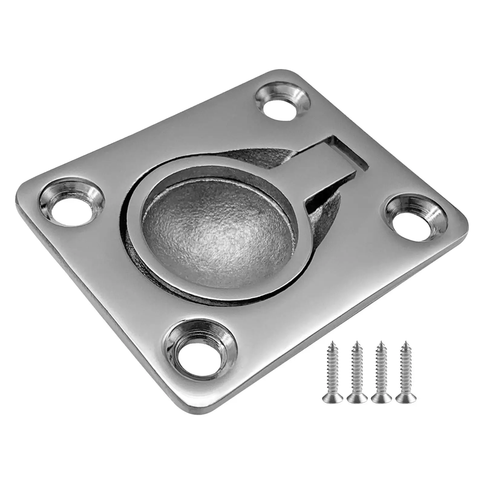 

Круглые утопленные кольцевые тянущиеся ручки, защелка для лодки, Люка, напольная крышка, сменные универсальные встраиваемые тянущиеся ручки для лодки, буфета, дома