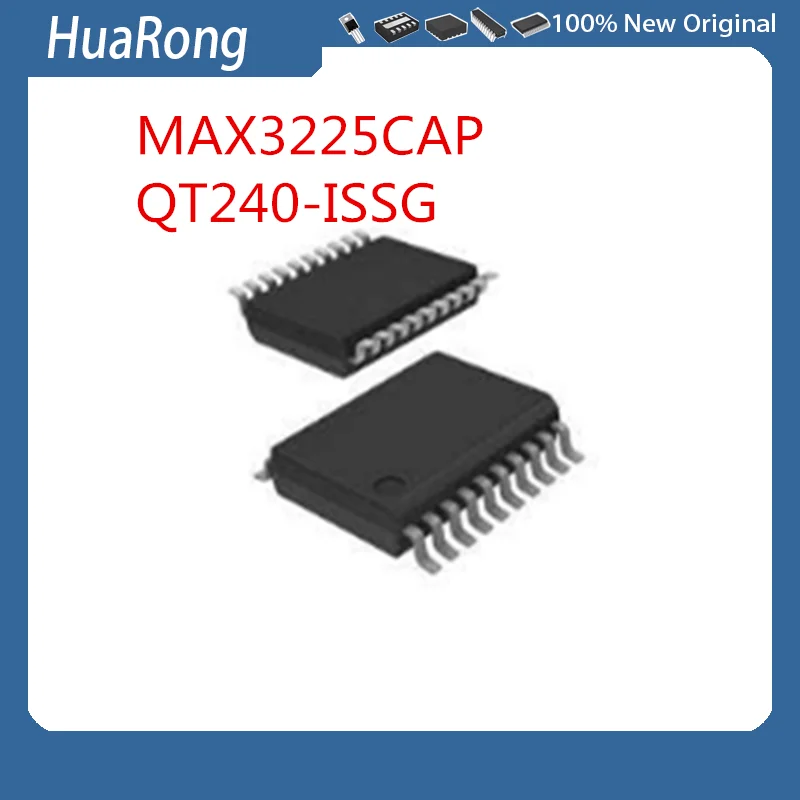 5Pcs/Lot   MAX3225CAP MAX3225ECAP MAX3225E MAX3225   QT240-ISSG  QT240-IG    SSOP20