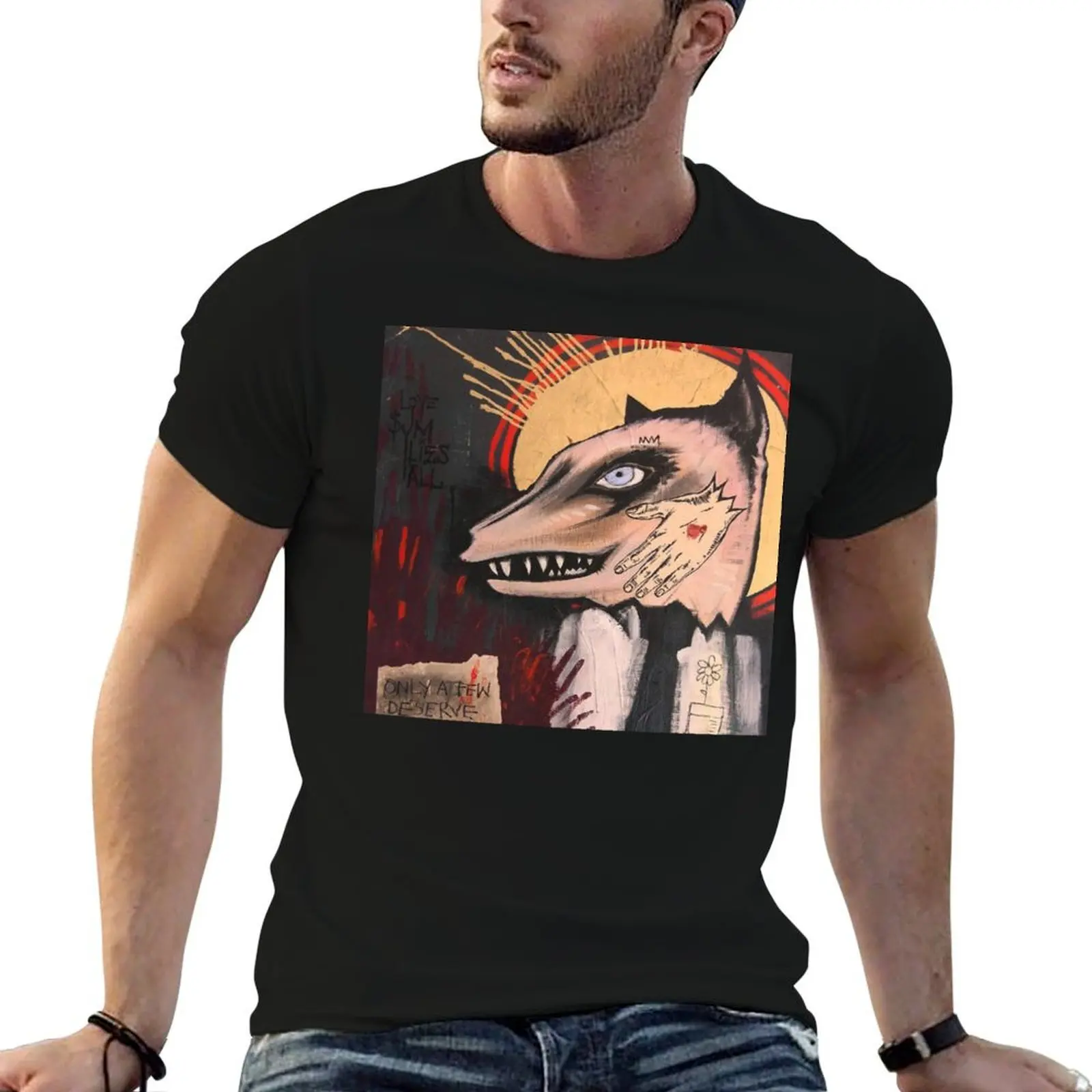 

Knife Man AJJ T-Shirt t shirts for man graphic vintage t shirt man luxury cotton t shirts high quality T-shirt