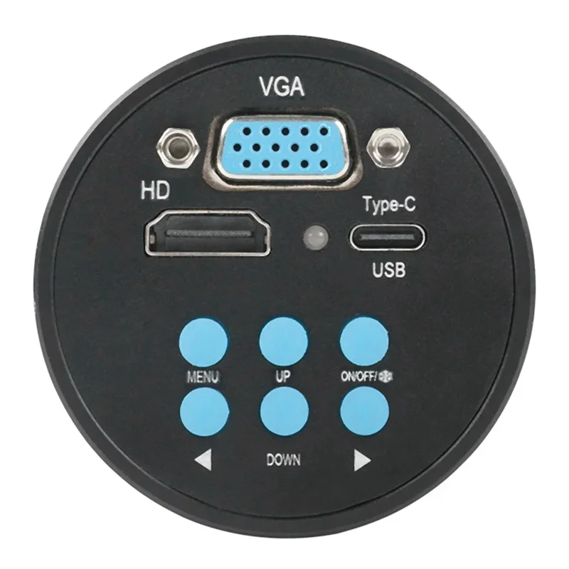 

ELECT-1080P 60FPS VGA Type C Video Microscope Camera For PCB Repair Soldering Digital Images Acquisition Multilingual EU Plug