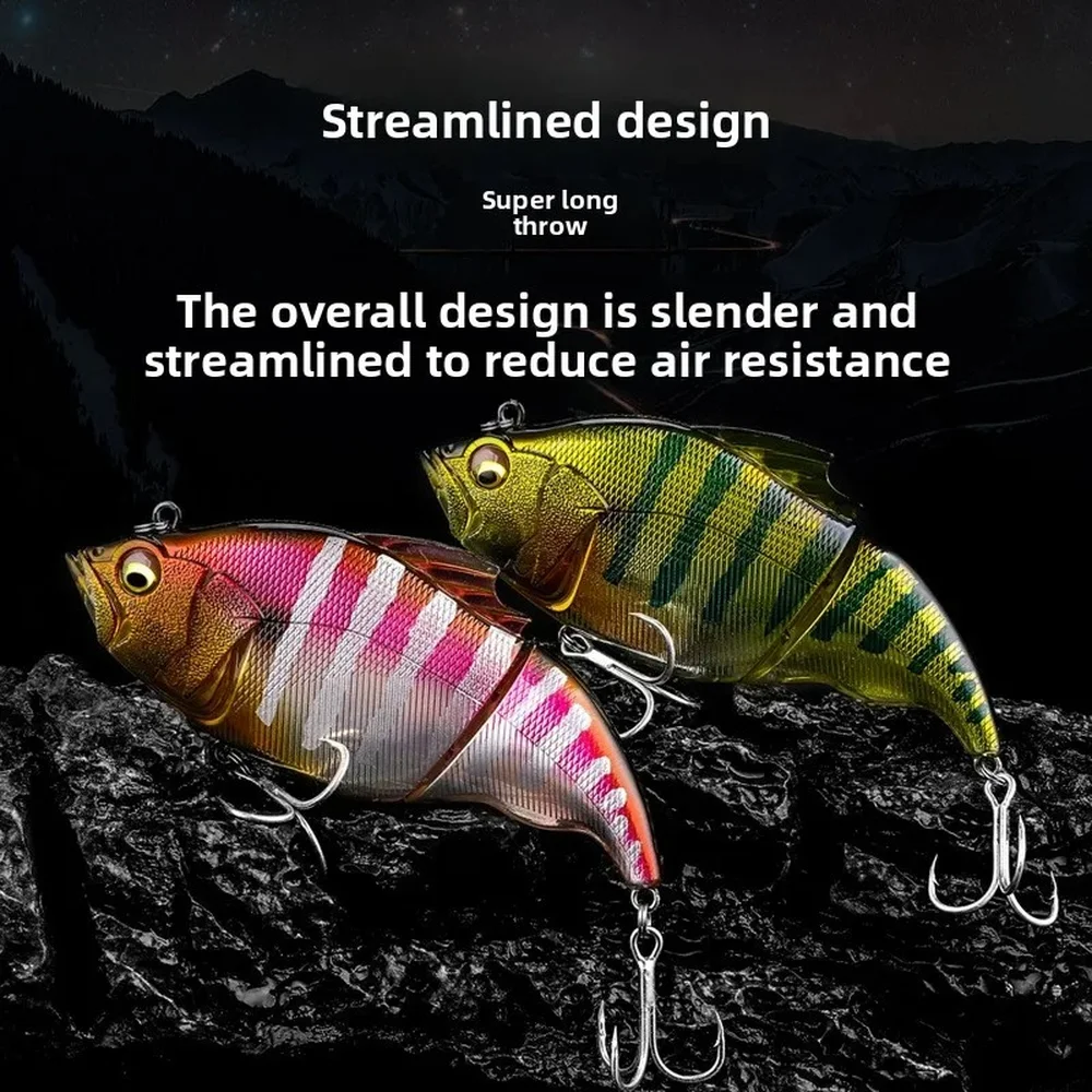 BEARKING Floating Multi-Jointed Lure 41g Ultra-Long Cast Hard Bait Laser Reflective Coating for Bass view 4