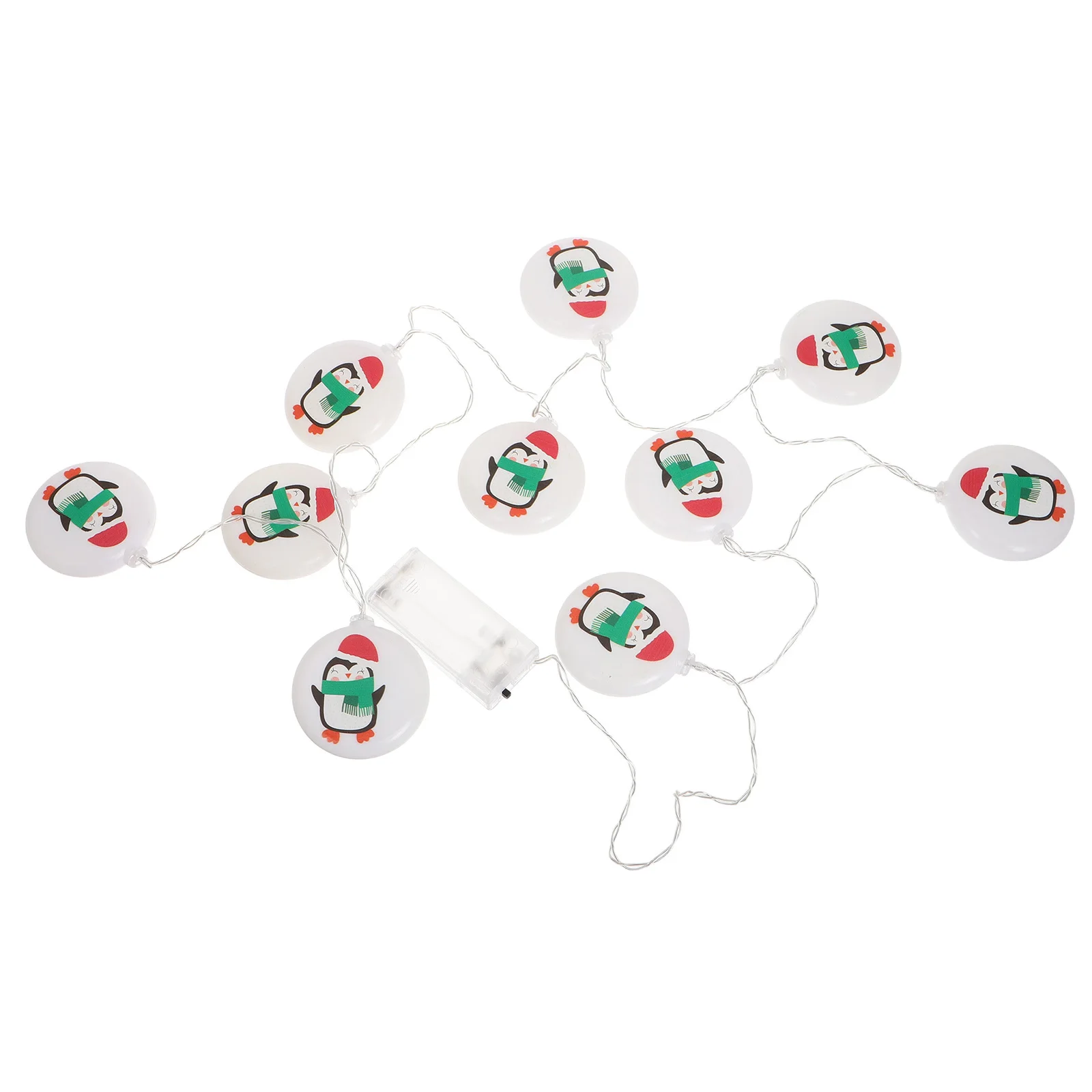 1 pezzo di lampada a corda natalizia a LED, luce calda decorativa per interni ed esterni, lampada da giardino a LED
