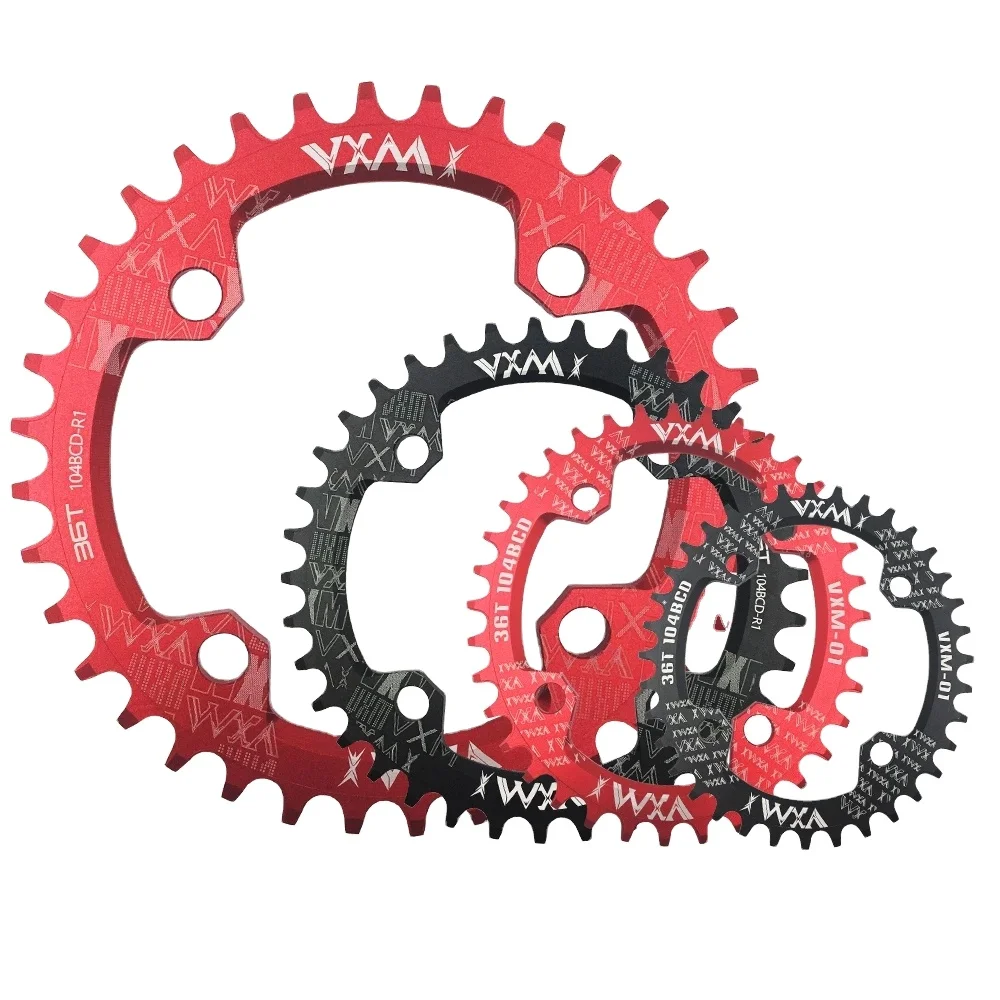 

Chain Chain ring 104 Bcd Ixf Hollowtech Crank 36T 32T 38T 34T Tooth Disc N / A 104Bcd Crankset Chainwheel Round Mtb Narrow Wide