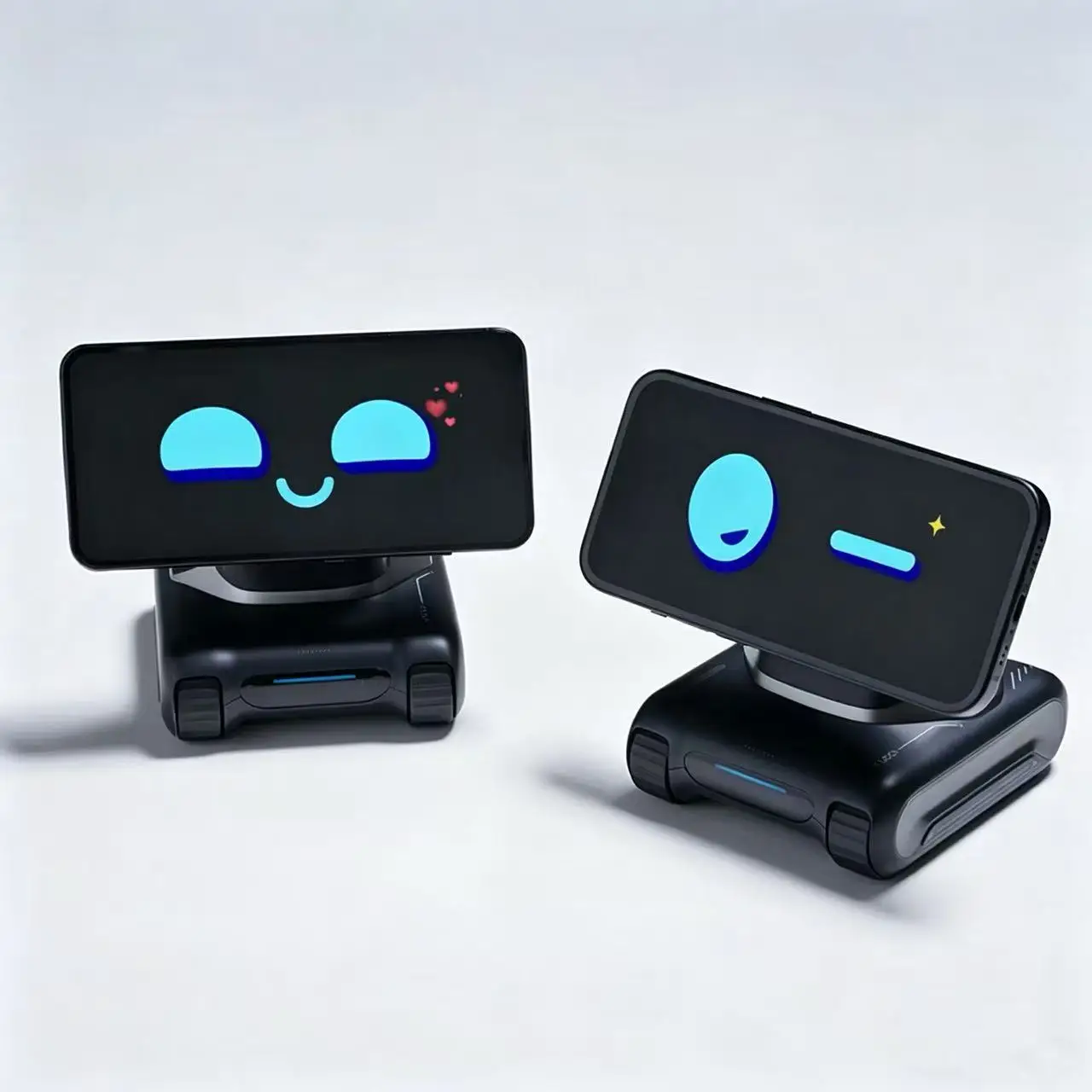 

looi Mobile Assistant Smart Desktop Robot 2-Piece Interactive Set – Suitable for Children and Adults – AI Toy