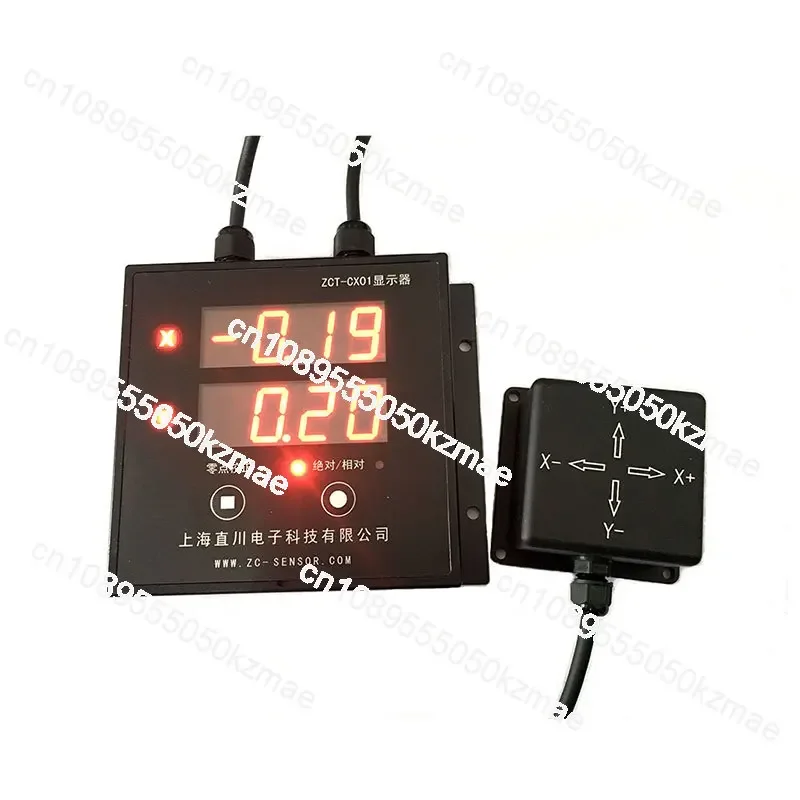 

ZCT-CX01-C Dual Axis Digital Inclinometer Tilt Angle Sensor With Remote Display For Pipe Jacking Machine