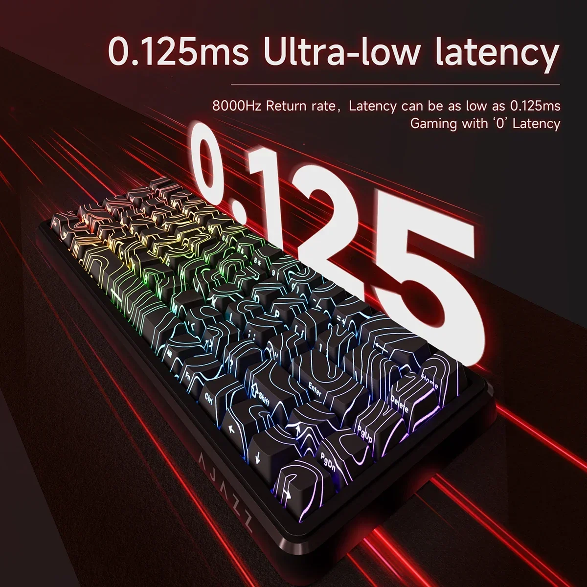 AJAZZ AK680 MAX 8k Polling Rate Hot Swap RGB Mechanische Tastatur Magnetschalter Wired Gaming Maßgeschneiderte Tastatur PC Zubehör