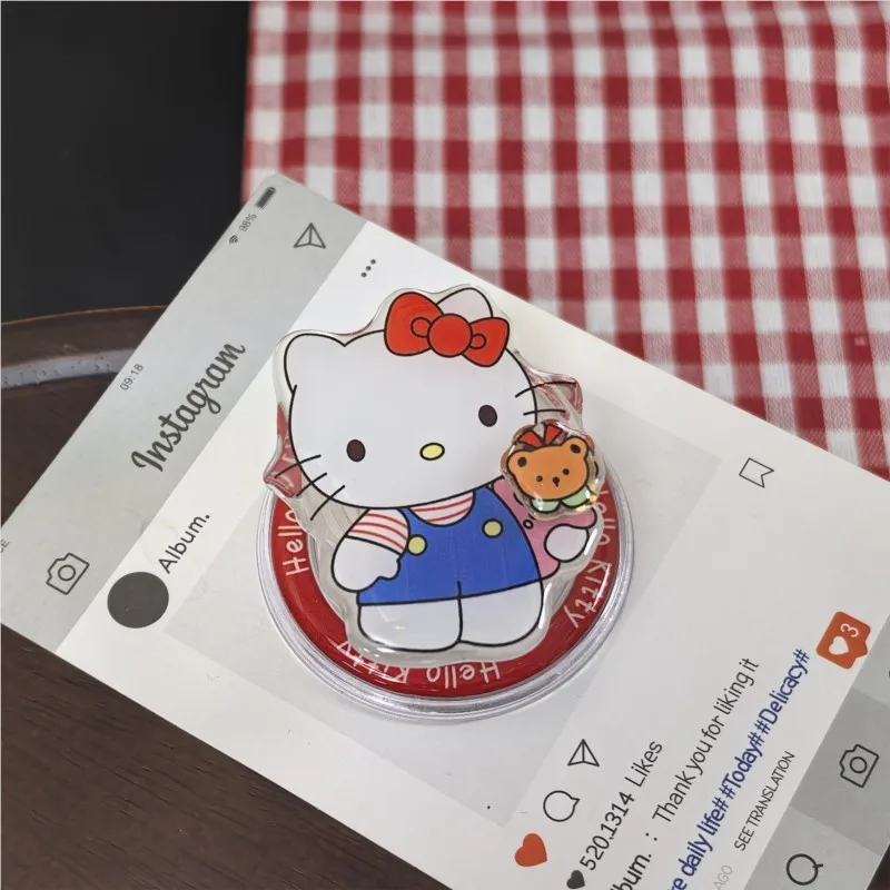 Heello Kitty Shake Wobble For MagSafe Magnetic Phone Grip Stand Kawaii Cartoon Pop Socket Cute Phone Holder for iPhone18 Samsung view 5