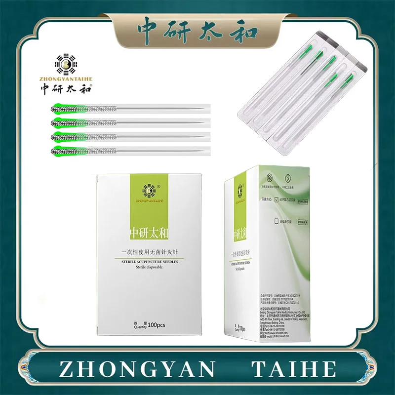 

ZHONGYAN TAIHE Disposable With catheter Acupuncture needle Sterilisation disinfection Traditional Chinese medicine Treatment