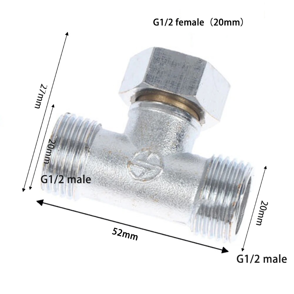 

Перепускной клапан Shower Fitty Серебро/Золото G1/2 \\\" IPS Тройник G1/2\\\" Размер наружной резьбы G1/2\\\" Внутренняя резьба