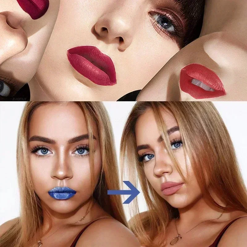 5 Kleur Peel Off Lip Liner Tattoo Lipgloss Waterdichte Langdurige Matte Lip Inkt Lip Tint Sexy Roodbruine Contour Lipliner Make-Up