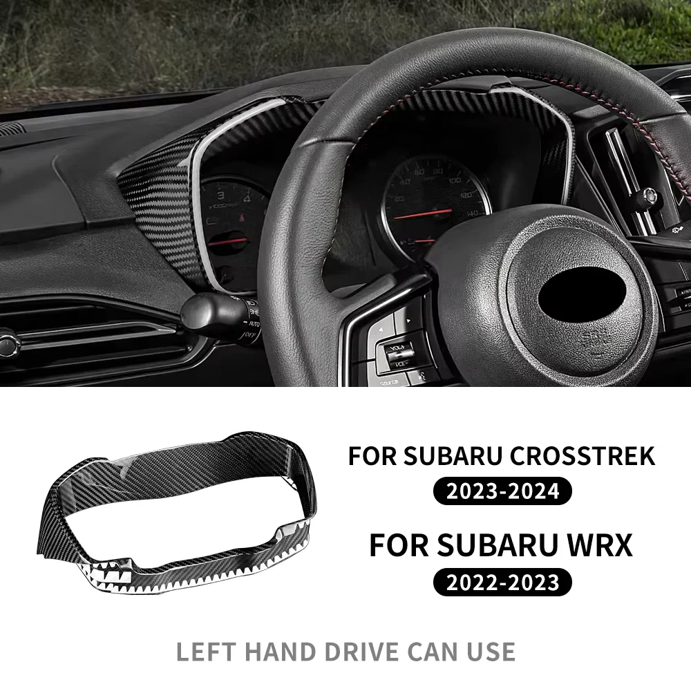 Car Speedometer Frame Cover For Subaru WRX 2022-2024 Crosstrek Impreza 2023 2024 LHD Trim Accessories