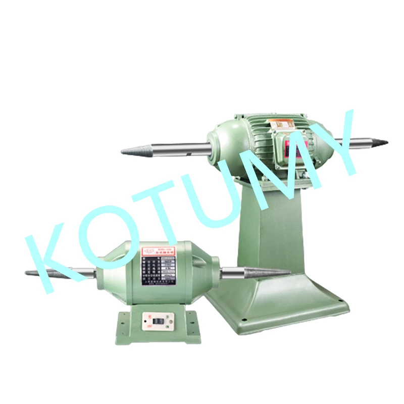 Bench Polishing Wire Drawing Machine Grinding Machine Double Head Cloth Wheel Polishing Tool Motor Large Floor Belt Sander