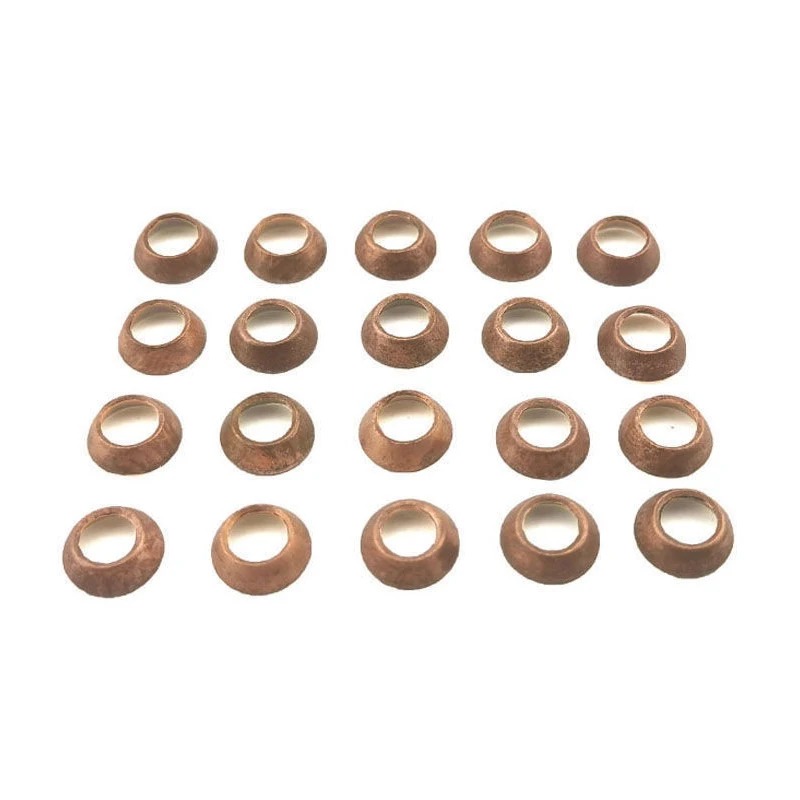 50 pcs hogedrukleiding nest koper pad kegel pakking voor hoge druk olie buis anti olie lekkende pakking