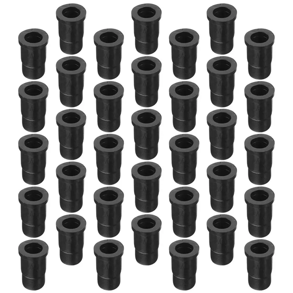 

35 Pcs Bassinet Caster Rubber Cap Small Stem Sleeve Inserts for Castor on Furniture Office Swivel