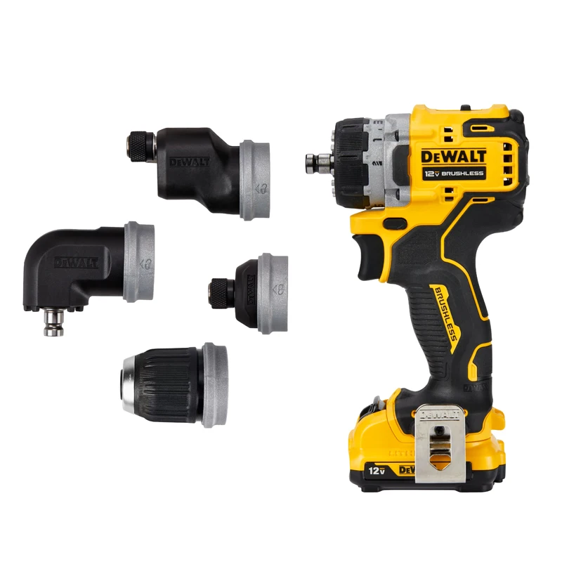 DEWALT DCD703 12V Electric Drill/Driver 2.0Ah Battery Sets XTREME Brushless Cordless 5-in-1 Household DIY Power Tool Screwdriver