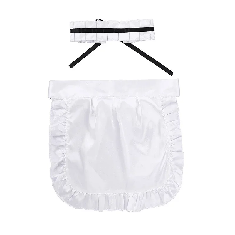 Niedliche Lolita-Dienstmädchen-Kostüme für Damen, Französische Dienstmädchen-Kostüme, Anime-Cosplay, Kellnerin-Party-Bühnen-Nachtclub-Auftrittskleider 2026 – Detail 8