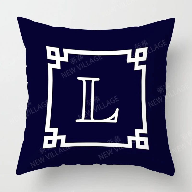 Nordic fall home decor autumn throw pillow case sofa Cushion cover modern 45x45cm 45*45 50x50 60x60cm 40*40cm 35x35 letter