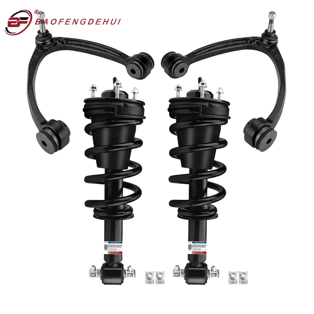 

4PCS MagneRid Shock Absorbers Upper Control Arm Ball Joints For Cadillac Escalade GMC Yukon 2007-2014 for Chevy Tahoe Suburban