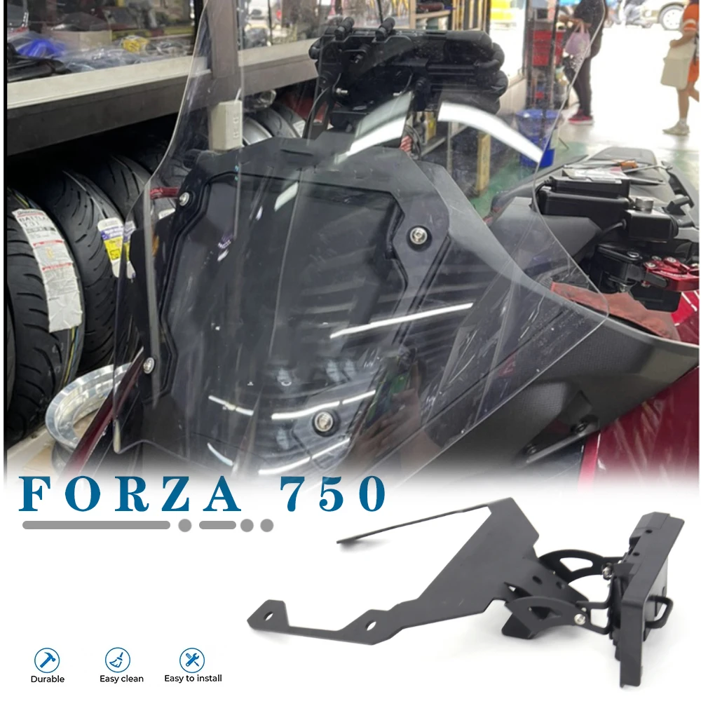 

For Honda Forza 750 Forza - 750 NEW Motorcycle windshield Stand Holder Phone Mobile Phone GPS Navigation Plate Bracket