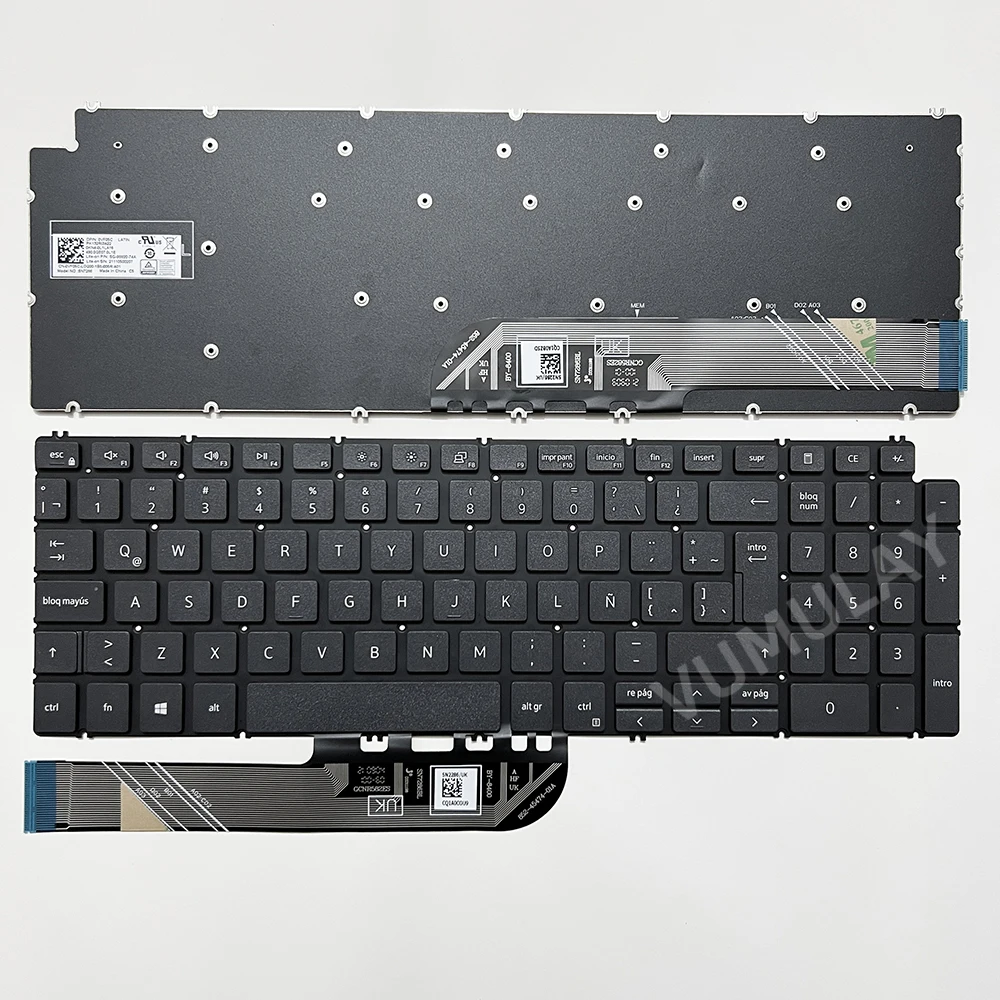 

Latin Keyboard for Dell Inspiron 7706 2 in 1,7791 2 in 1,P90F P102F P85F P97F P102F P98F P88F Vostro 5501 5502 5590 7500 7590