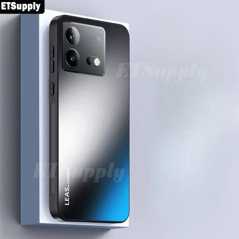 

Shockproof Case for lQOO Neo 7 8 9 Pro 9 8 Luxury Silicone Matte AG Frosted For lQOO Neo 8 Pro 9 neo iqoo Back Anti-fall Cover