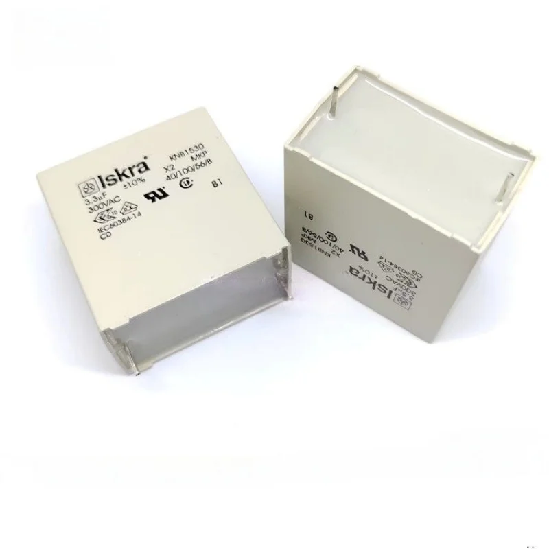 300VAC3.3UF 300V~X2 3U3 MKP KNB1530 ISKRA Safety standard capacitor