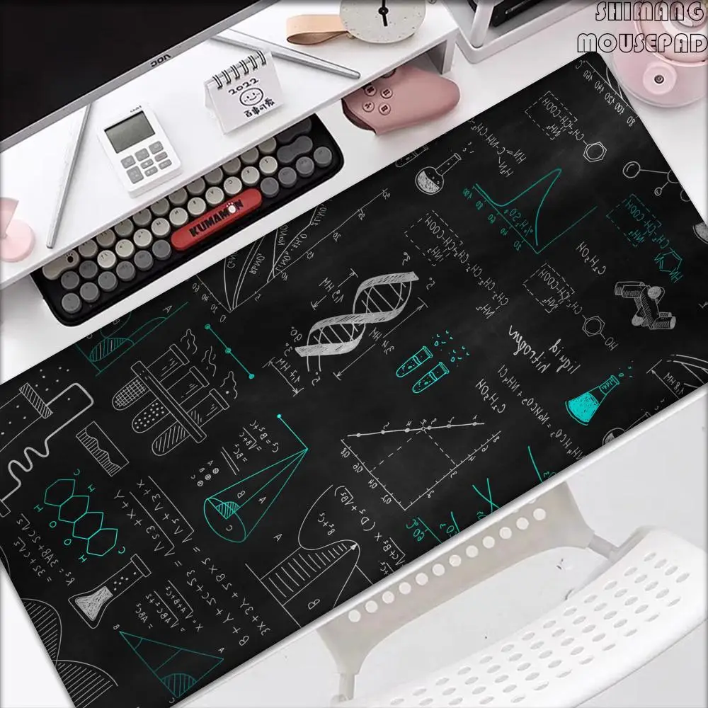 

Formula Science Mouse Pad Desk Mouse Pad Cute Math Desk Pad Extended Gaming Keyboard Mats Large XXL Gamer Mousepad 90x40