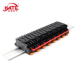 Intermediate Relay Shorting Piece 22mm Shorting Strip Relay Base Connecting Bar Busbar U-shaped Connecting Piece